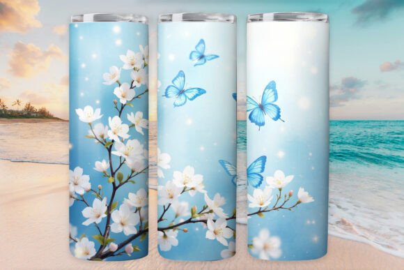 Butterfly Tumbler Jpg Wrap 20oz Skinny Review