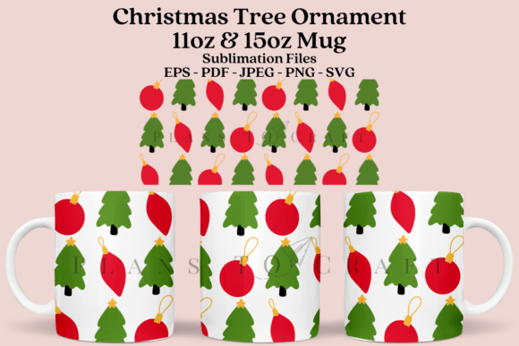 Christmas Ornament Mug Sublimation Wrap Review