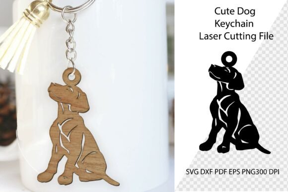 Dog Keychain Laser Cut File Review