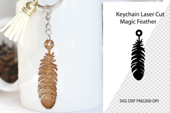 Feather Keychain Laser Cut Review