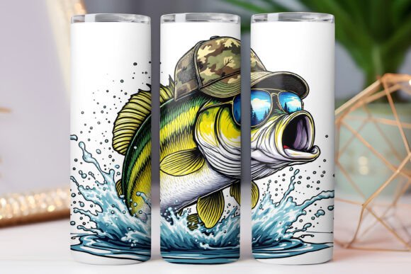 Fishing Lover Tumbler Wrap 20oz Skinny Review