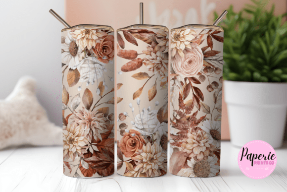 Floral Tumbler Wrap 20 Oz Boho Review