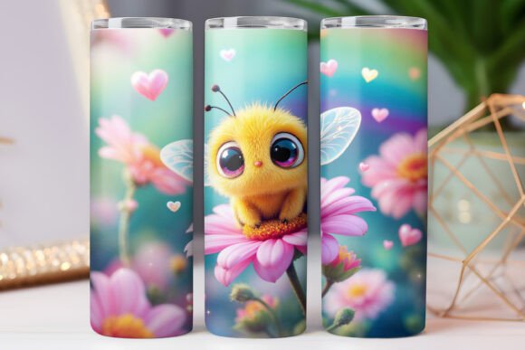 Garden Bee Sunflower Tumbler Wrap Design Review
