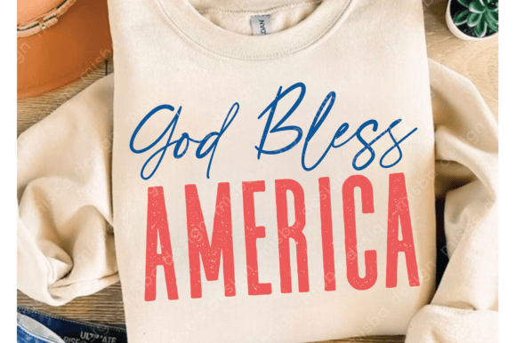 God Bless America Svg for Embroidery Projects