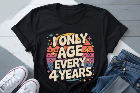 I Only Age Every 4 Years Retro Leap Year