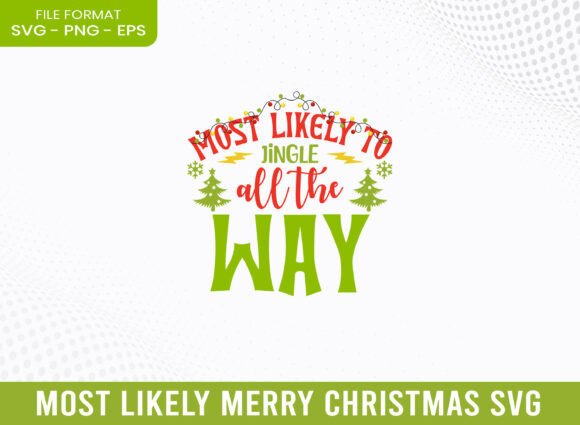 Most Likely Jingle All Merry Christmas Embroidery Review