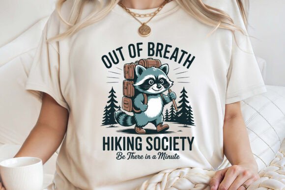 Out of Breath Hiking Society Shirt Design Review
