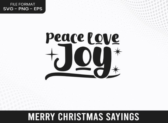 Peace Love Joy Merry Christmas Embroidery Design Review